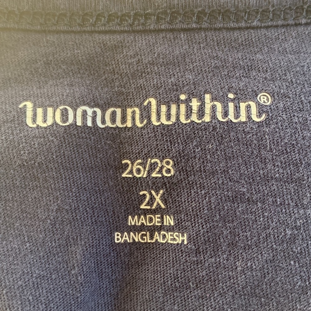 Woman Within Plus Size Tee - Picture 4 of 5